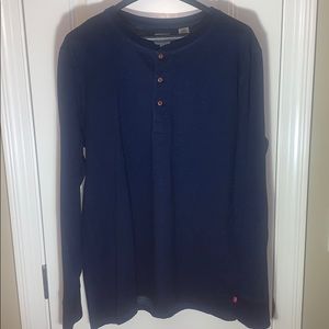 Levi’s Indigo Dyed Henley